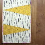 Reversible Wedge table runner: PDF download | WholeCircleStudio