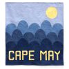 Cape May, New Jersey modern quilt made with Typecast, a pattern with two paper piecing options: Foundation and English! (FPP and EPP). Pattern by Whole Circle Studio