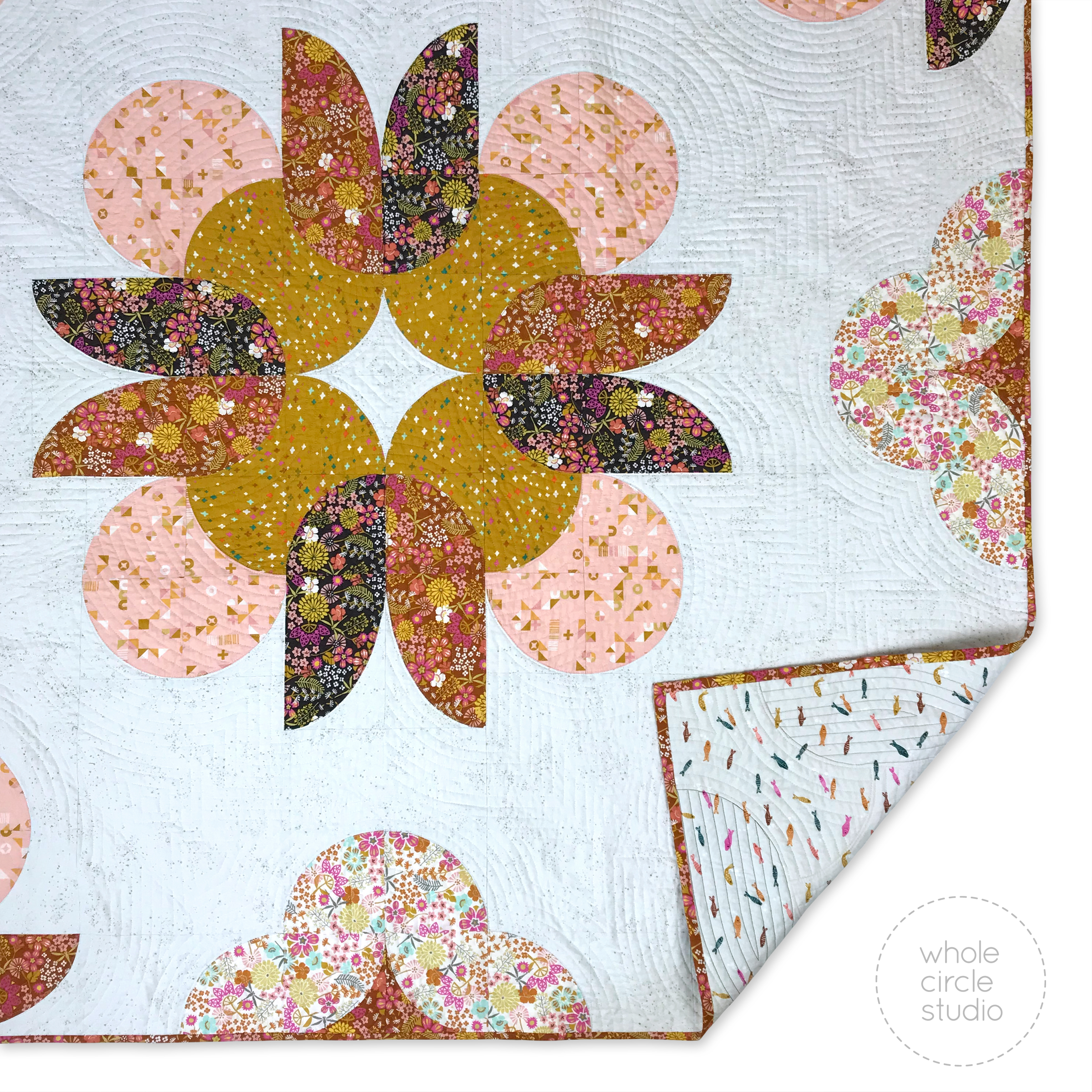 big blooms quilt pattern