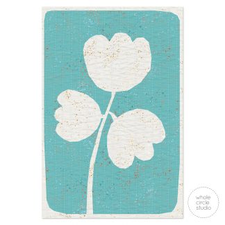 Lily of the Valley Foundation Paper Piecing (FPP) Quilt Block, Botanical Beauties, Flower Quilt Pattern