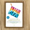 box containing colorful zipper pouch sewing kit