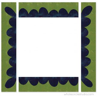 four curve quilt borders