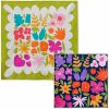 Modern floral quilts made with the Wildflower Remix Block of the Month patterns, featuring colorful foundation paper pieced flower blocks arranged in a bold, graphic design.