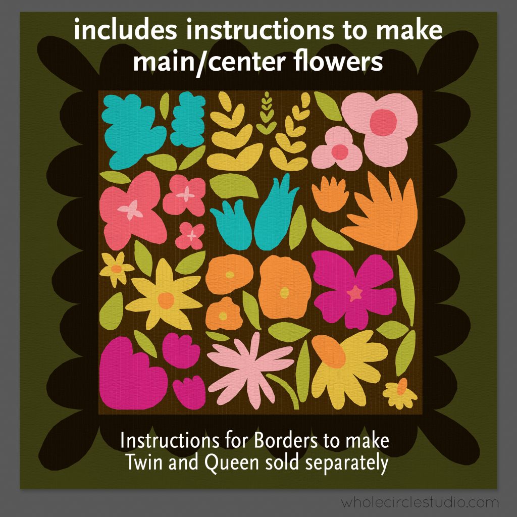 Wildflower Remix Block of the Month — 2026 – WholeCircleStudio