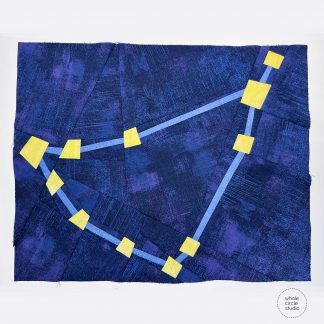 capricorn constellation quilt block