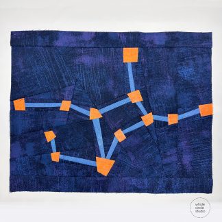 virgo constellation quilt block